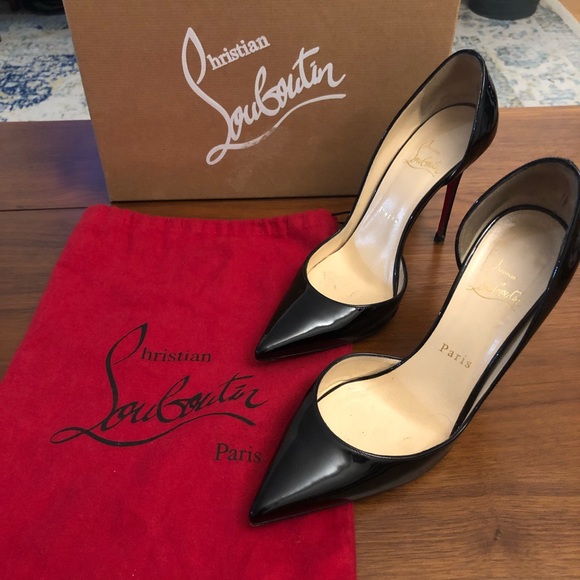 Christian Louboutin Iriza in black patent (7.5) - Picture 3 of 8